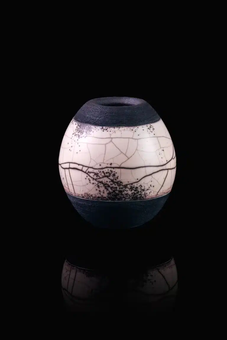 Naked Raku Vase